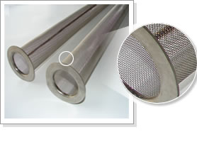 mesh tube, cylinder