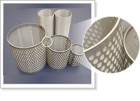 mesh tube, cylinder