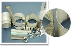 mesh tube, cylinder