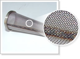 mesh tube, cylinder